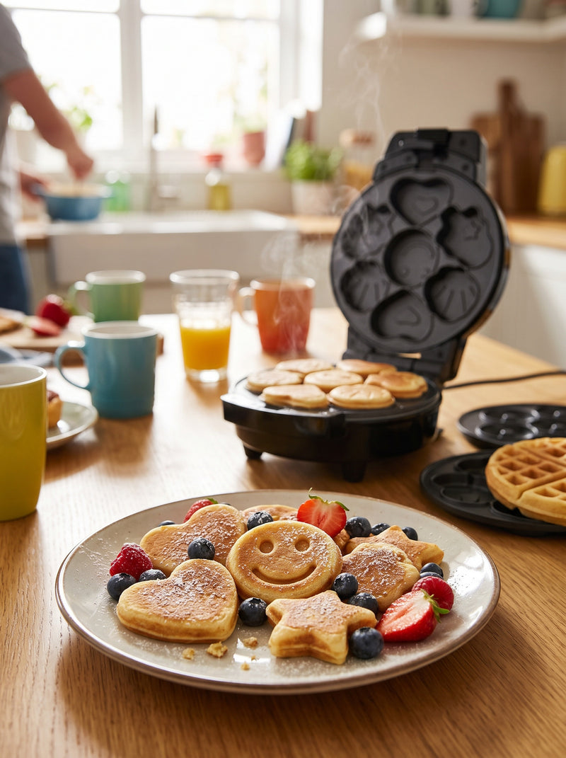 Pancakes con figuras