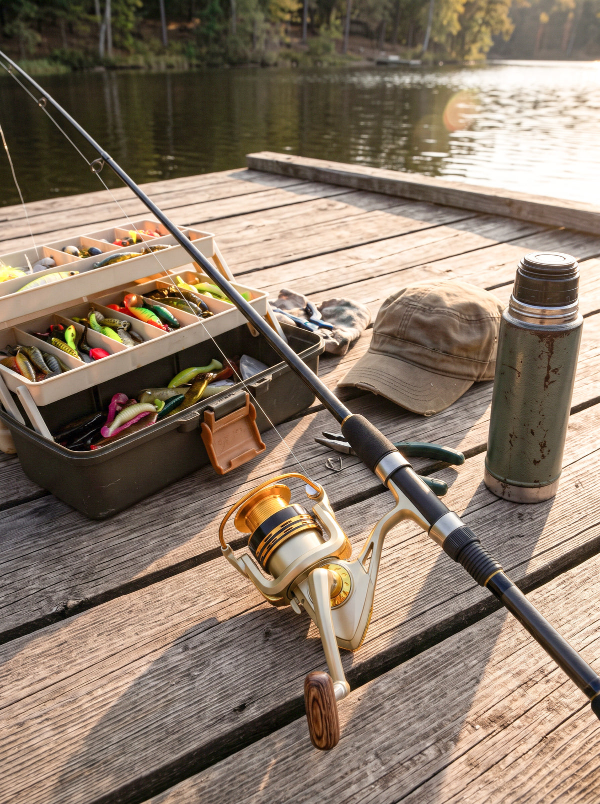 Carretel de Pesca Dorado HK2000 – 13 Balineras