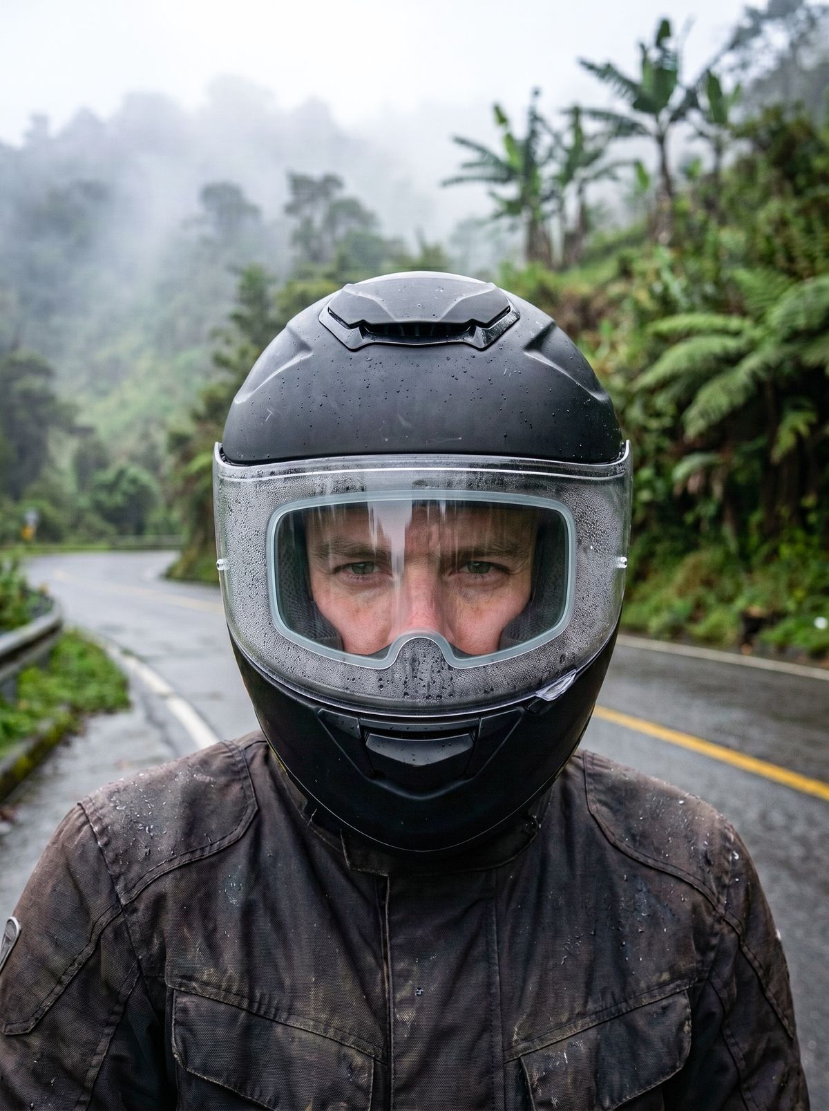 Bajo la lluvia